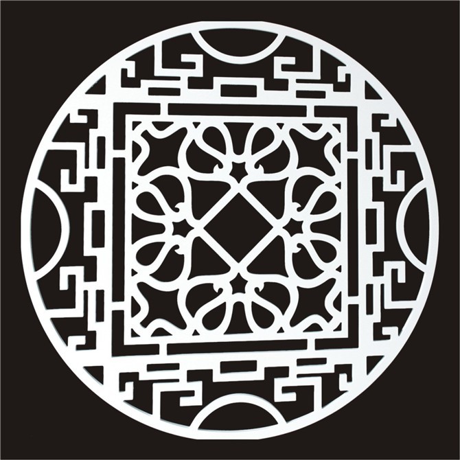 上海镂空隔断设计加工  雪弗板雕花定制