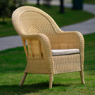Rattan chair outdoors Wicker chair Single backrest a living room Sofa chairs courtyard Tables and chairs wholesale balcony Tables and chairs Kit