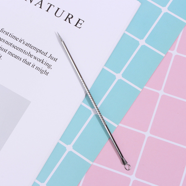 Long acne needle
