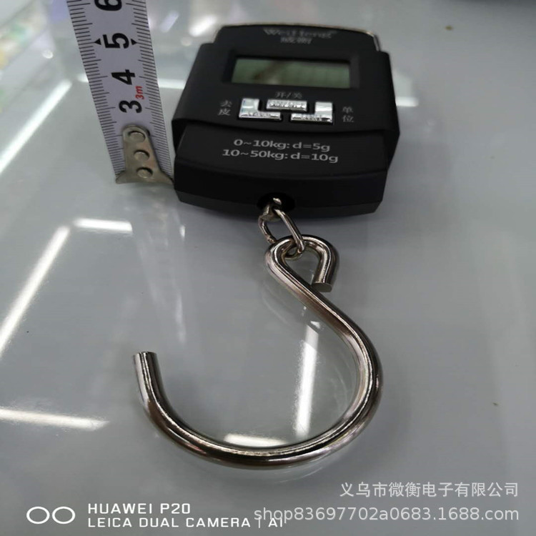 Escala de equipaje de carga USB aeropuerto, escala de paquetes expresos, escala de equipaje, escala electrónica 55 / 10kgg, versión china, inglés