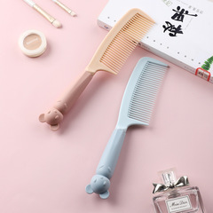 Comb for Home Use Cute Women's Long Hair Comb Internet Popular Cartoon Hair Styling Comb Portable Long Hair Straightening Comb Hairstyling Comb