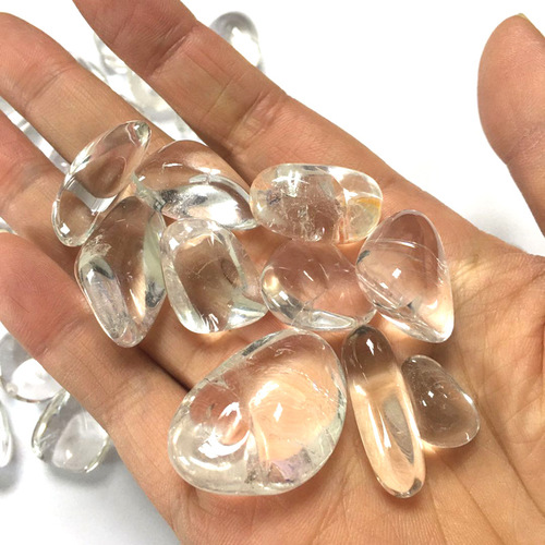 Bulk wholesale natural high-quality white crystal crushed stones large particles incense aroma diffuser fish tank landscaping decoration 15-25mm