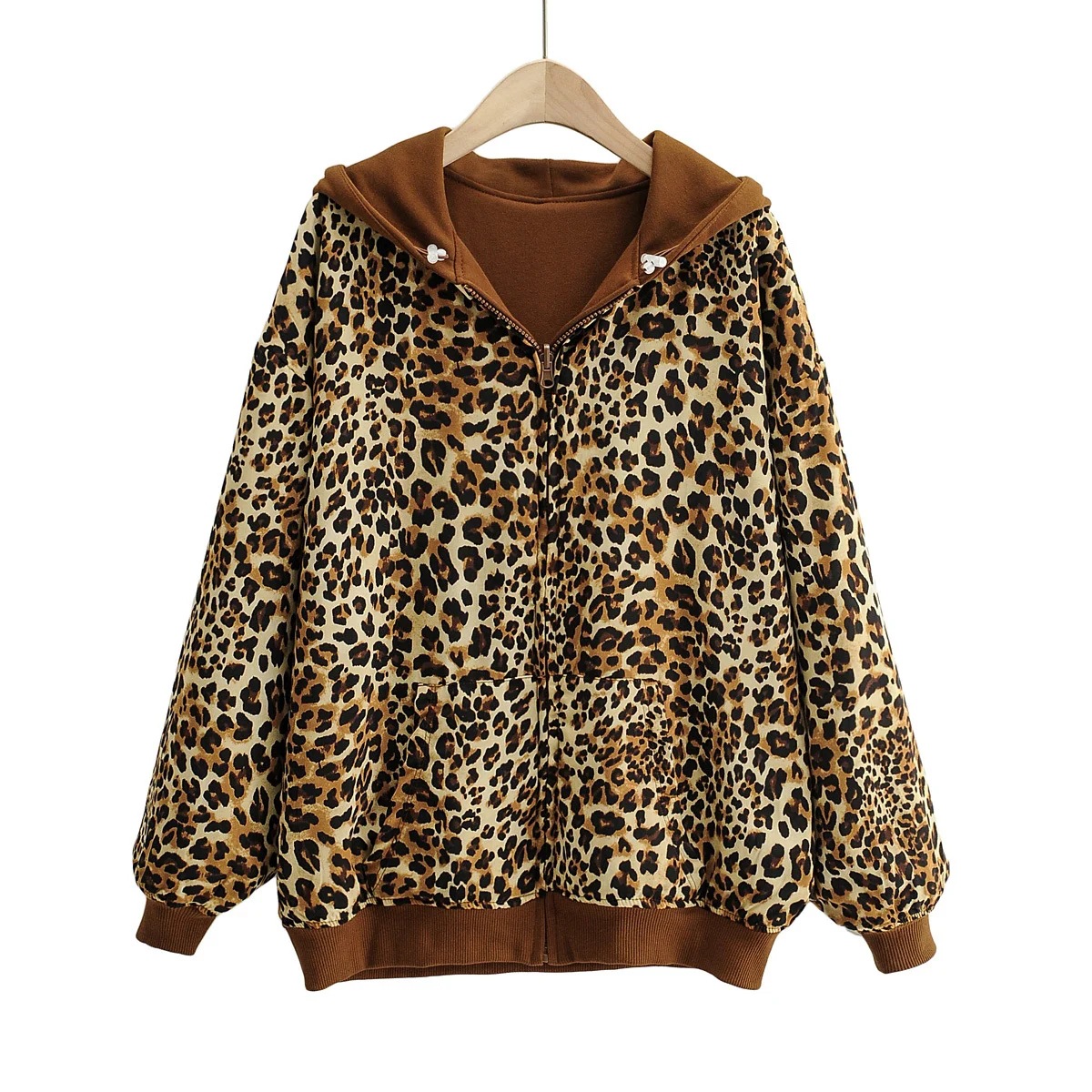 leopard Print Sweatshirt NSAC17955