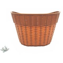 New Plastic Basket Retro Bike Basket Bike Basket Vegetable Basket Electric Bike Basket Scorpion Basket