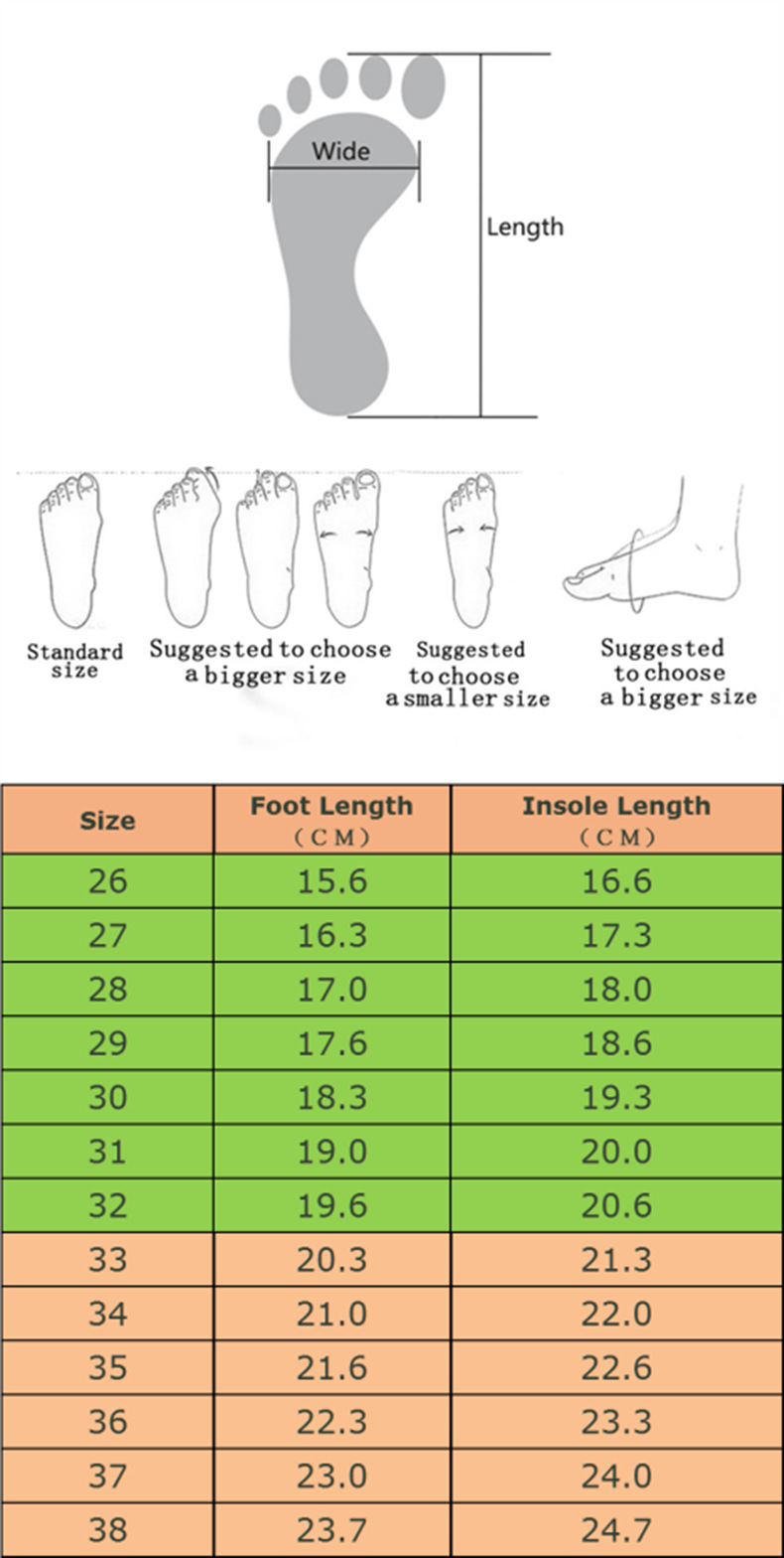 children size26-38-2