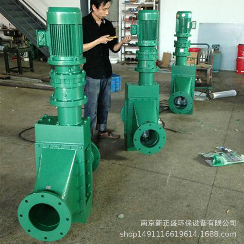 DQG系列低耗能污泥切割机 泵站用刀盘式污泥处理设备 污泥破碎机