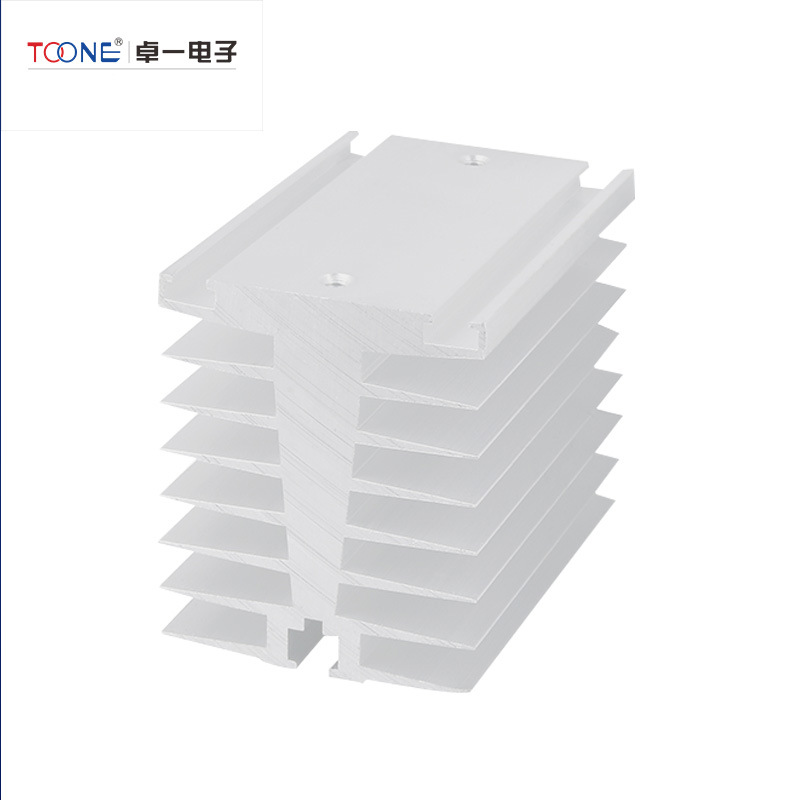 卓一固态继电器散热器T-80散热底座适用于（10A-60A）