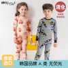 现货秋冬儿童内衣套装宝宝秋衣秋裤韩国卡通棉中小童家居服修身