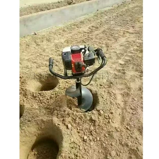 四冲程气动植树挖坑机 深施底肥刨穴作业机 林业植树打眼机器
