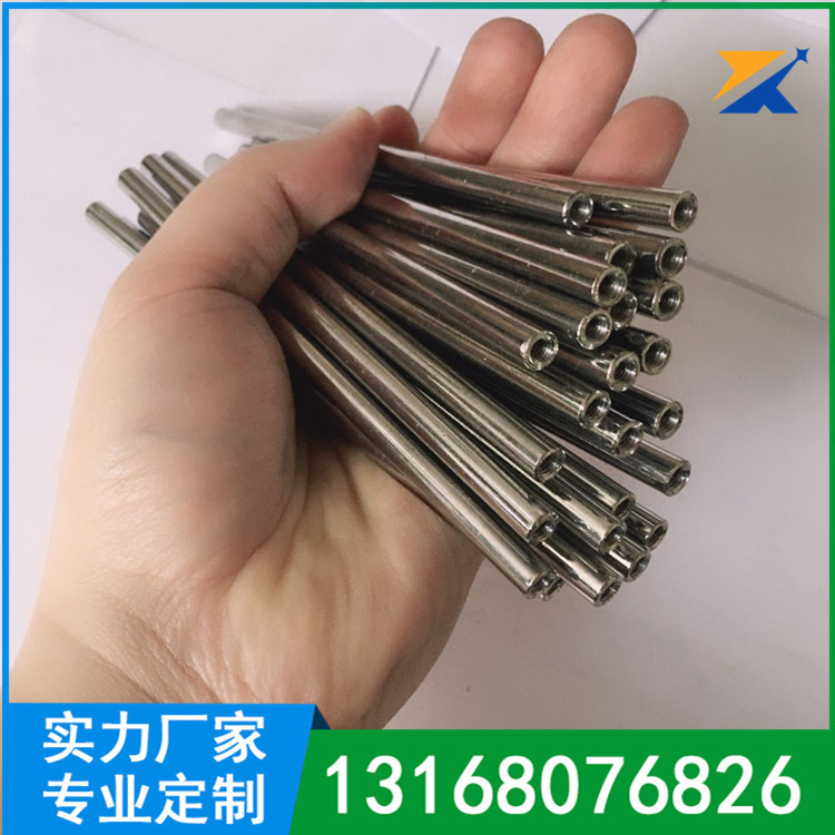 304不锈钢毛细管精加工切割 打孔缩尖折弯 螺纹 扩口 非标定制