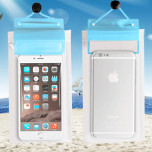 廠家直銷現貨pvc手機全透明防水袋游泳防水套大號手機華為蘋果用