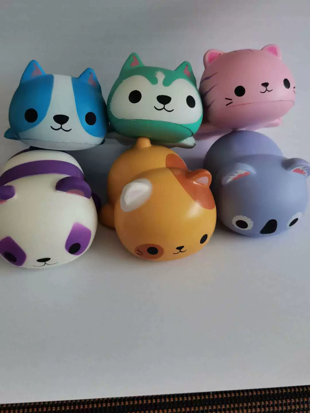 Polyurethane cartoon squish, toy, anti-stress, (Physicals)