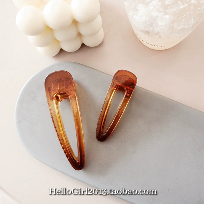 Transparent hairgrip, universal hairpins, bangs, hair accessory