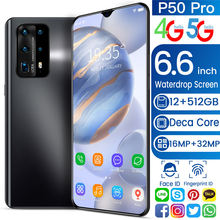 新款P50pro爆款跨境手机6.6寸大屏1+16g智能手机安卓厂家直销OEM