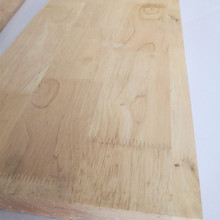 广东厂家直销橡胶木指接板 6~40mm实木加工集成板材地板胚料