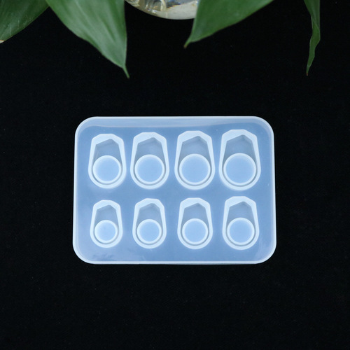 diy crystal glue ring pendant silicone mold crafts glue bracelet making mold jewelry