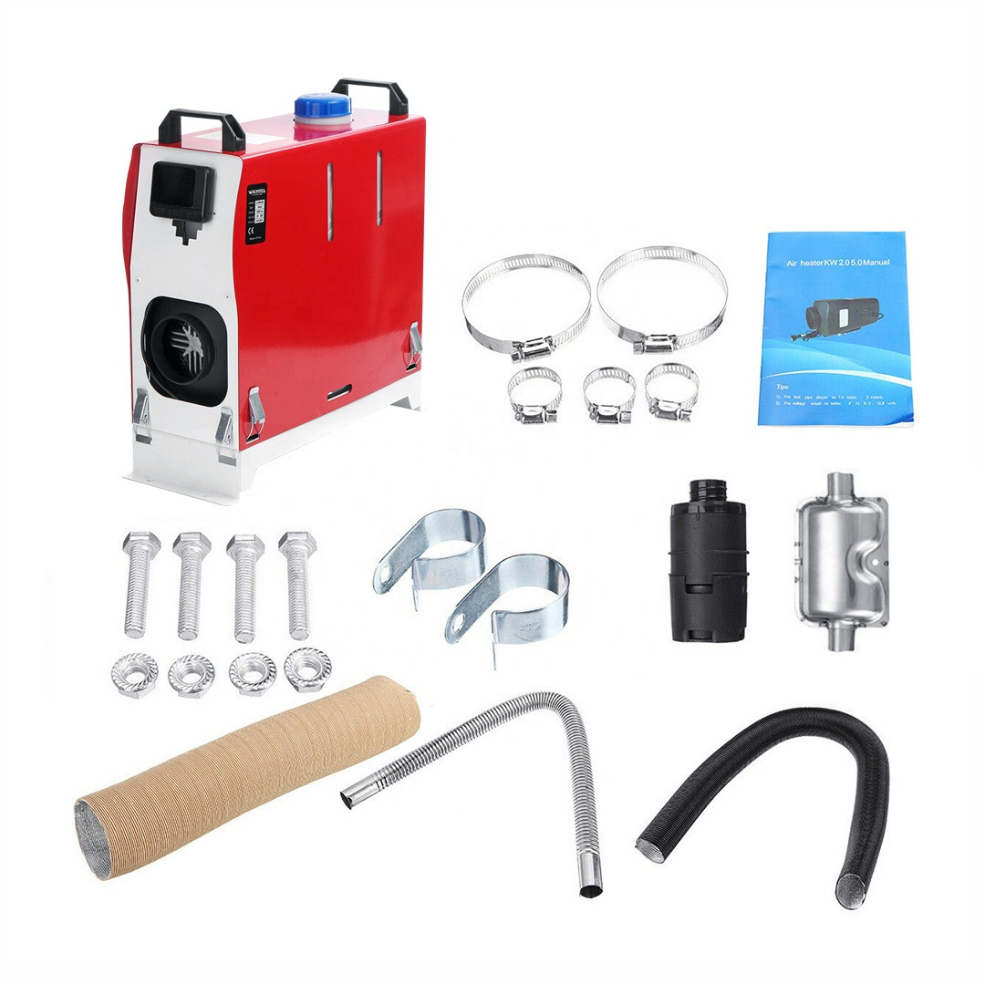 CE ROSH FCC 12V 驻车一体式车载空气加热器 外贸柴油暖风机 5KW