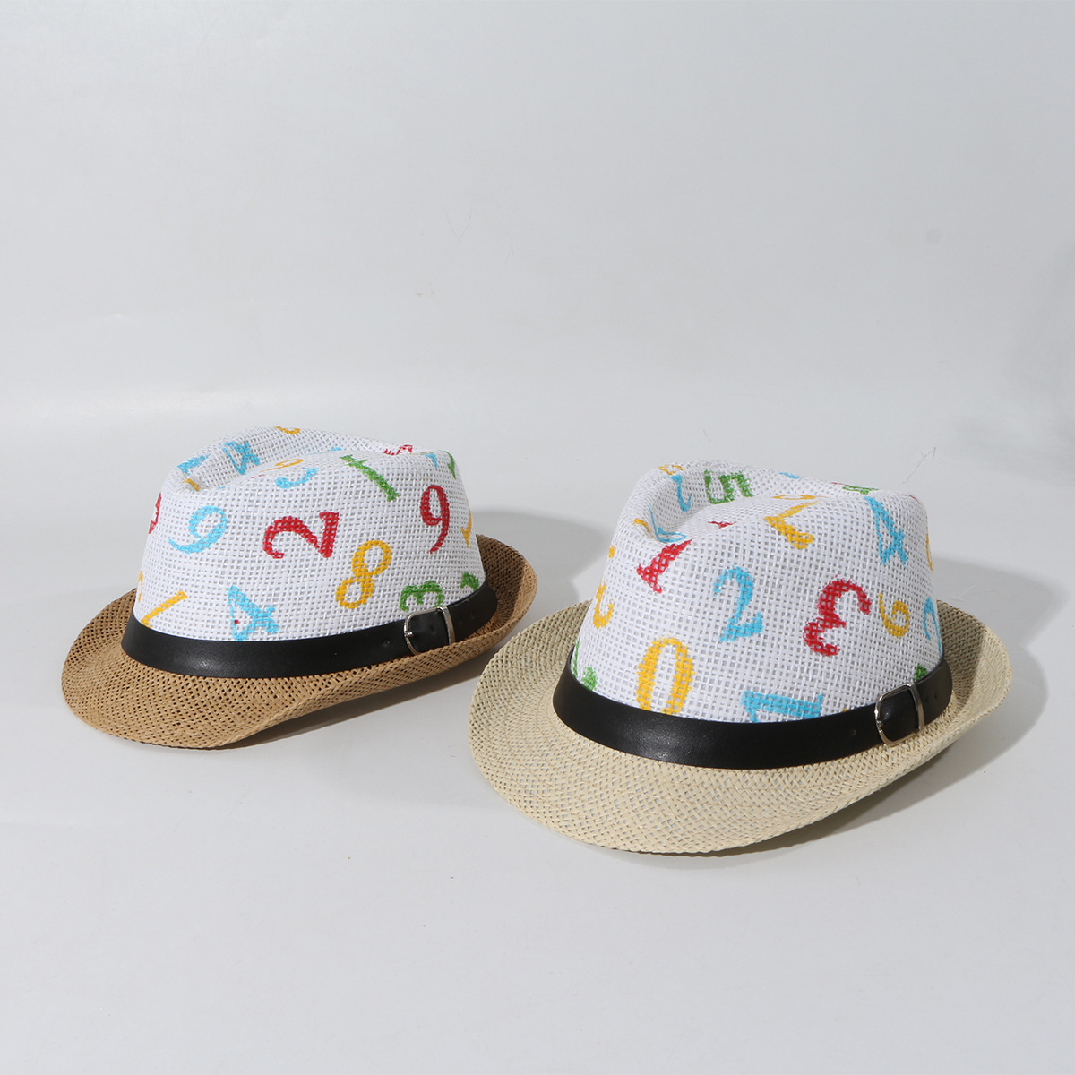 Children's Sun Hat Summer Straw Kid Hat Jazz Straw Hat Tide Wholesale Nihaojewelry display picture 19