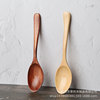 Factory direct selling creative wooden spoon Western -style food -grade spoofed solid color Changbing spoon fork wooden spoon spoon Spoon Spoon spot wholesale