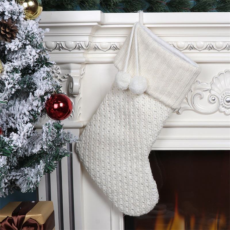 Christmas sock gift bag pendant Christmas decoration