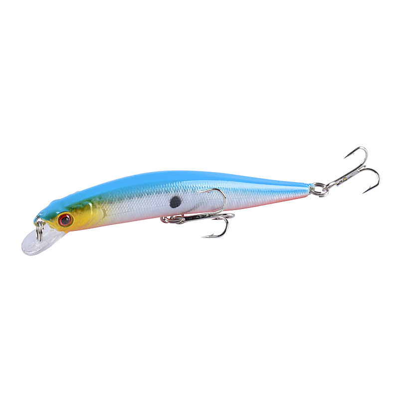 2 Pcs Minnow Fishing Lures Hard Plaice Baits Bass Trout Saltwater Sea Fishing Lure