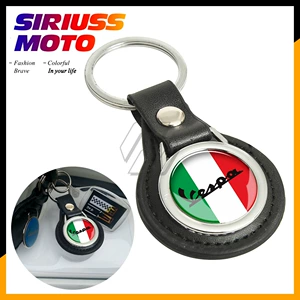 Motosiklet VESPA GTS300 GTV Sprint LX150 Dəri Açar Zənciri