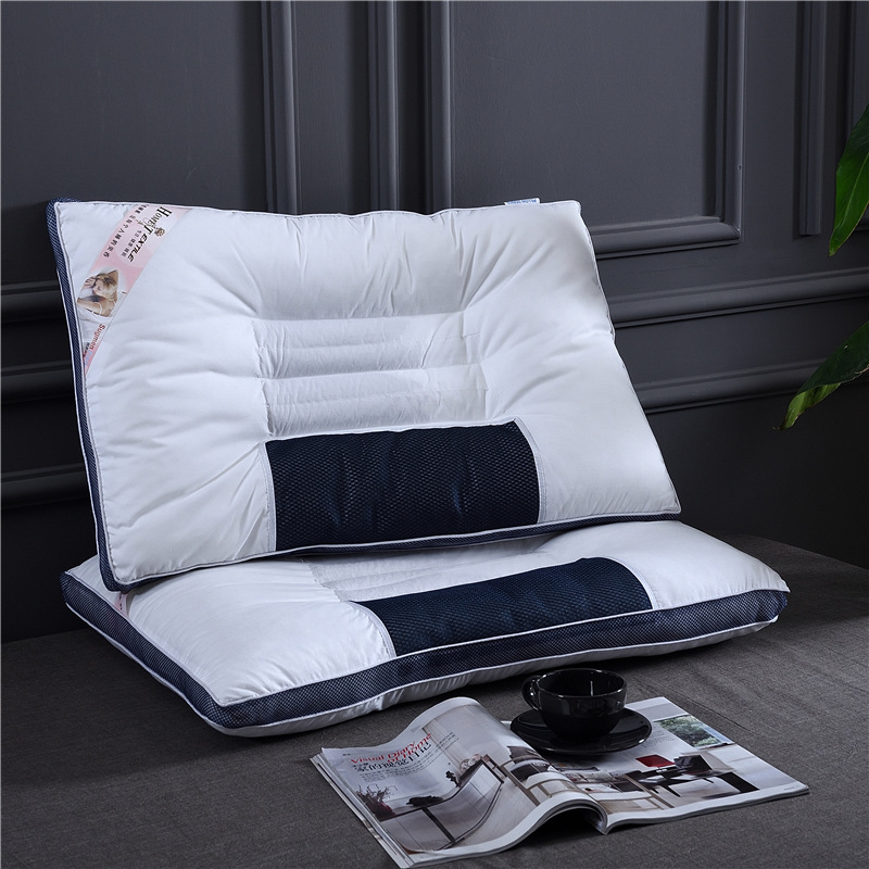 New products Cassia pillow cervical vertebra comfortable Cotton ventilation Net surface Single Healthcare Pillow core Factory wholesale