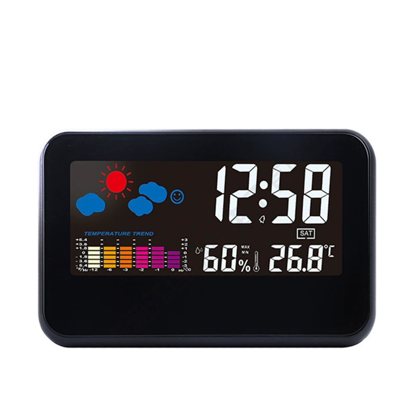 Screen, induction universal thermo hygrometer, watch, (Cross-border trading)