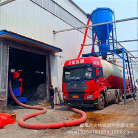 大型气力输送机图片价格粉煤灰库房装车机阿克苏水泥粉气力吸灰机