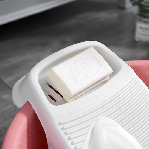 Thickened non-slip household washboard creative new kneeling punishment plastic laundry washboard dormitory mini washboard