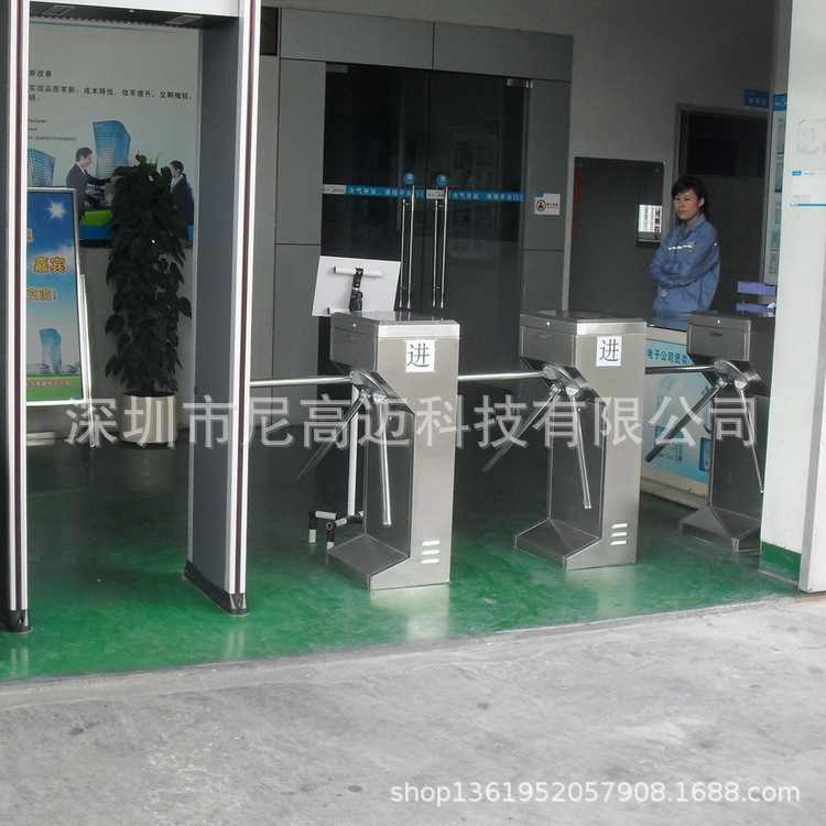 图书馆三辊闸 超市三辊闸 车站单向通行三辊闸 食堂排队三棍匝门