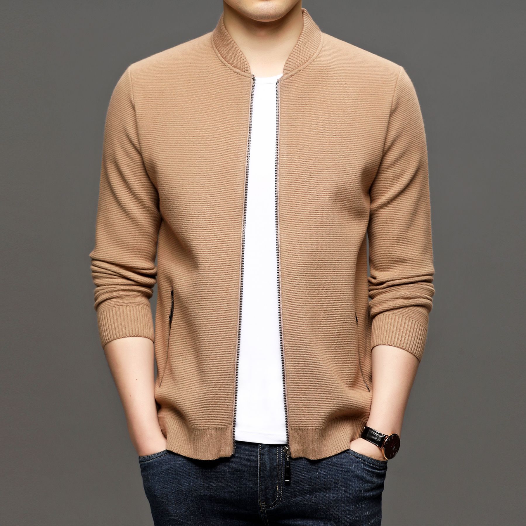 Autumn knitted sweater