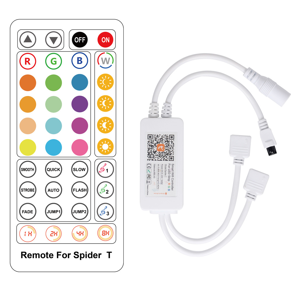 防水wifi灯带涂鸦智能5050led灯带涂鸦APP语音控制wifi灯条套装