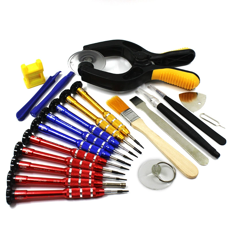 Universal screwdriver, tools set