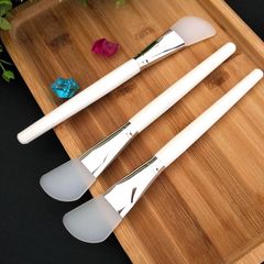 源頭廠家 面膜刷 刀形軟頭硅膠面膜刷 化妝刷調膜棒DIY美妝工具