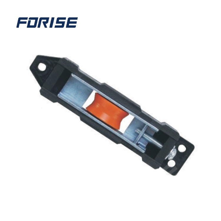 焱旭五金 单轮带槽可调节不锈钢滑轮 塑钢门窗推拉滑轮