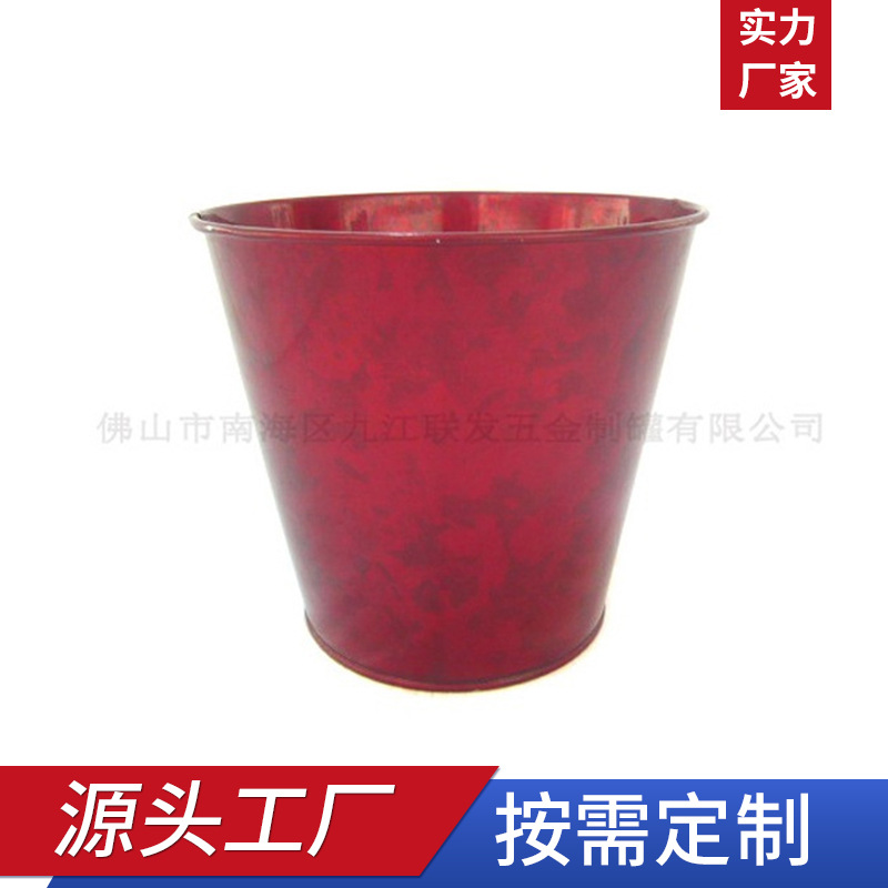 工厂桶马口铁桶圣诞桶装饰桶玩具桶