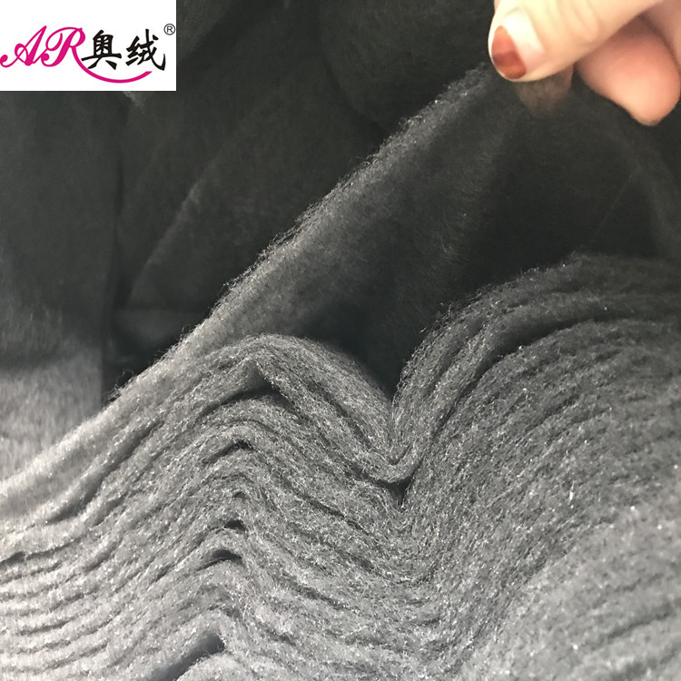 灰色竹炭纤维填充棉 竹炭纤维针刺无纺布 竹炭棉毡厂家