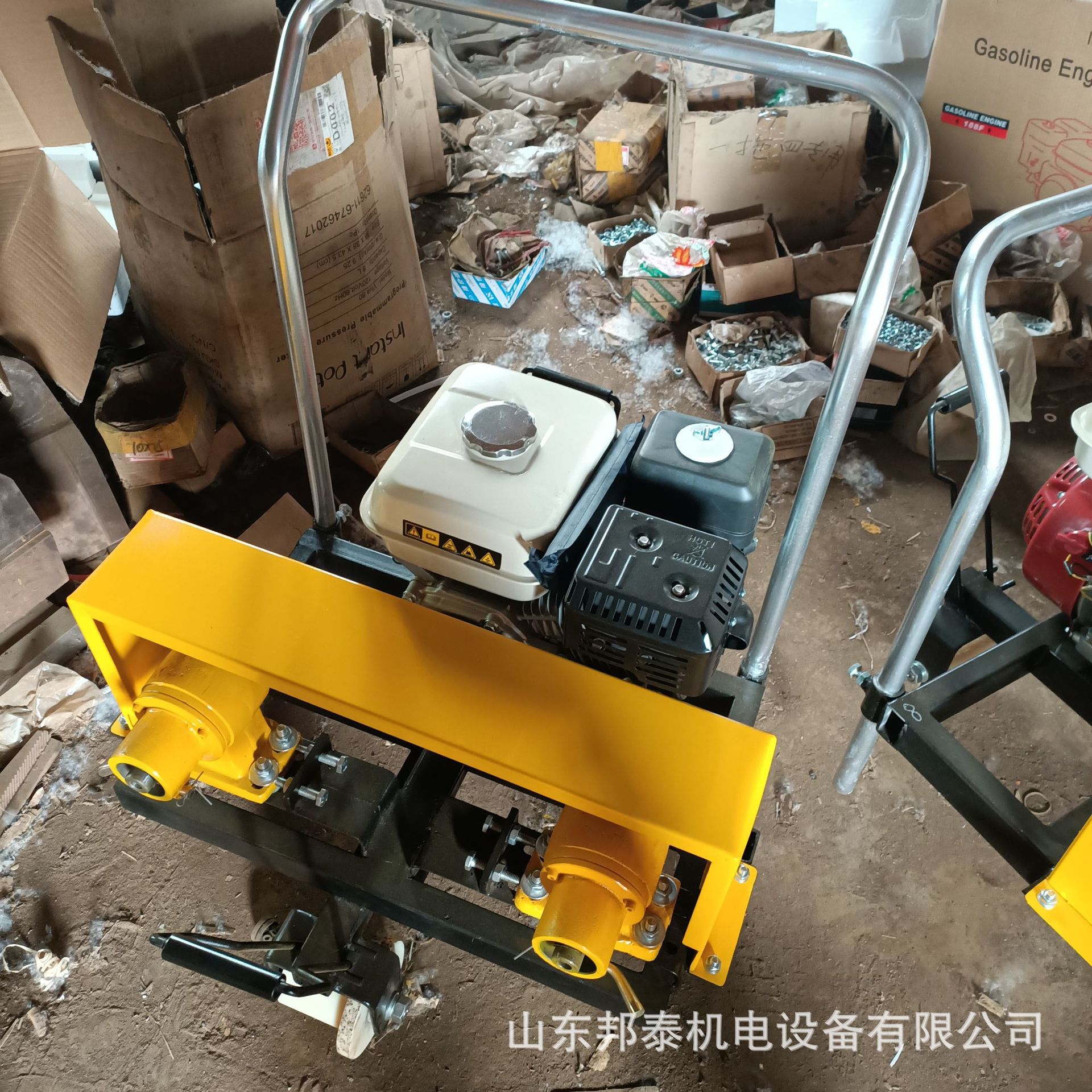 铁路工务维护专用一拖二内燃软轴捣固机两轴石渣振捣锤中铁凿岩机