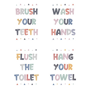 ��ɫBrush your teeth�l���g�N�� AF5877�l���gĥɰPVC���N���l