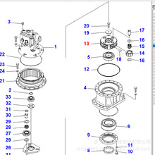 �ھ�����PC400-8��ת�������Ǽ�208-26-71181