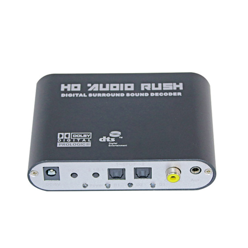 5.1 Channel DTS Dolby AC3 Audio Decoder Digital Optical/Coaxial to Analog Converter