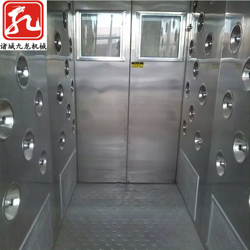 定制全不锈钢风淋室 双人三吹多人三吹风淋室自动门手动门风淋室