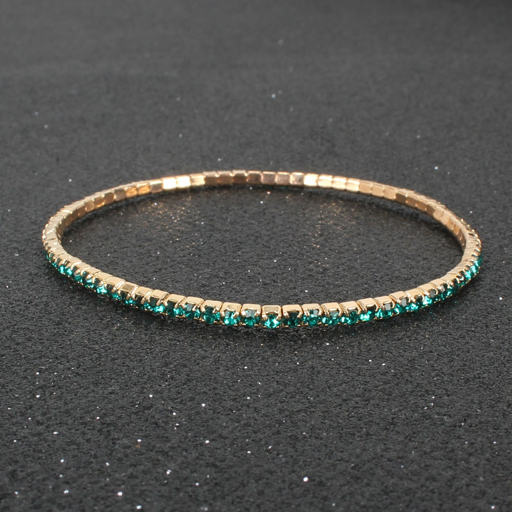 Mode Géométrique Strass Le Fer Diamant Pas D'Incrustation Femmes Bracelets display picture 8