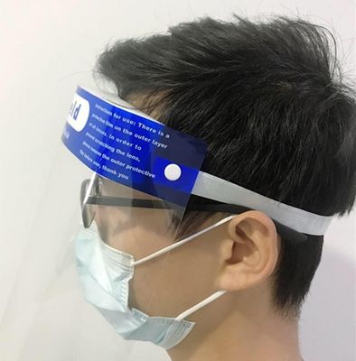 防飞沫防护面罩高清透明儿童成人防溅面罩防油烟防护面具跨境|ru