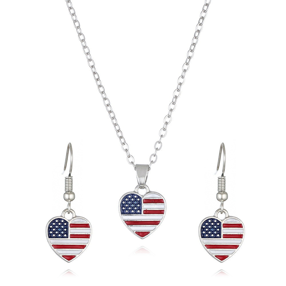 Casual Ethnic Style National Flag Alloy Wholesale Jewelry Set display picture 11