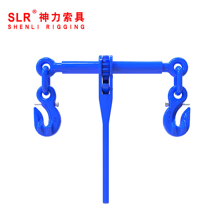 神力索具 G100带焊接环 新型带挡销抓钩 棘轮式拉紧器 可批发
