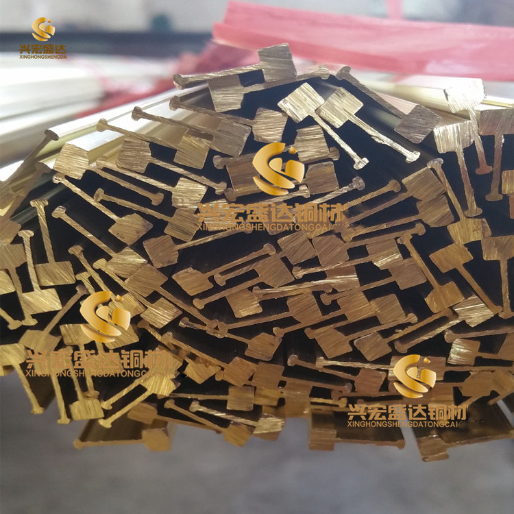 水磨石铜条批发 水磨石地面镶嵌t型装饰铜条 规格定制