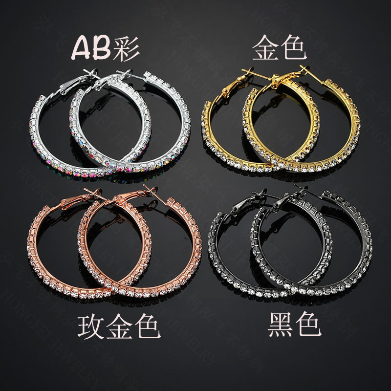 Fashion Geometric Plating Alloy Earrings display picture 3