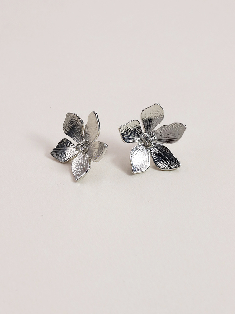 Plating Alloy Artificial Gemstones Earrings display picture 10